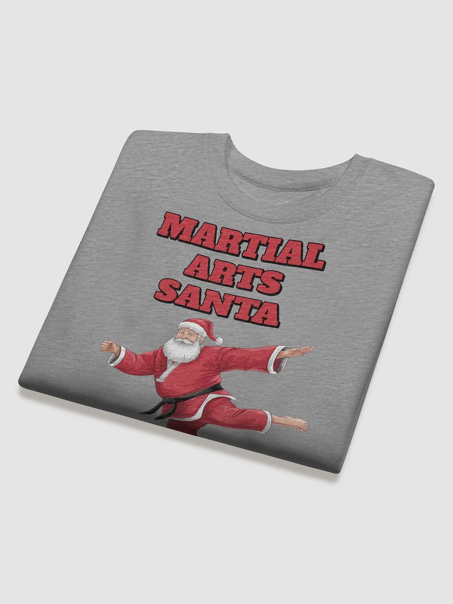 Martial Arts Santa - Funny Christmas Sweatshirt product image (22)