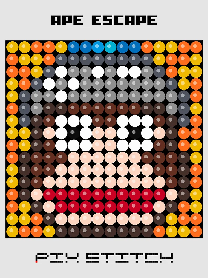 Ape Escape Pixel Art product image (1)
