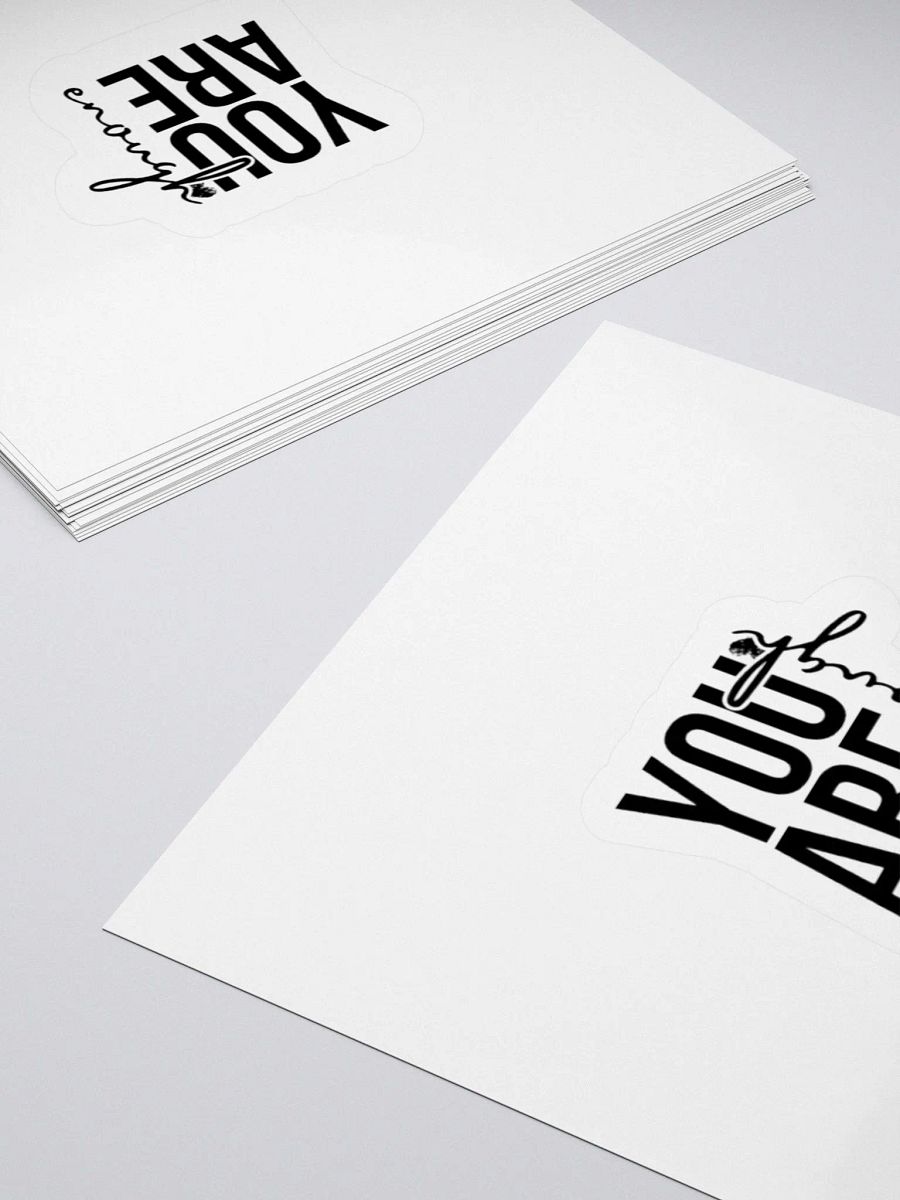 You are enough Gen 2: Corkscrew Kiss Cut Stickers product image (12)