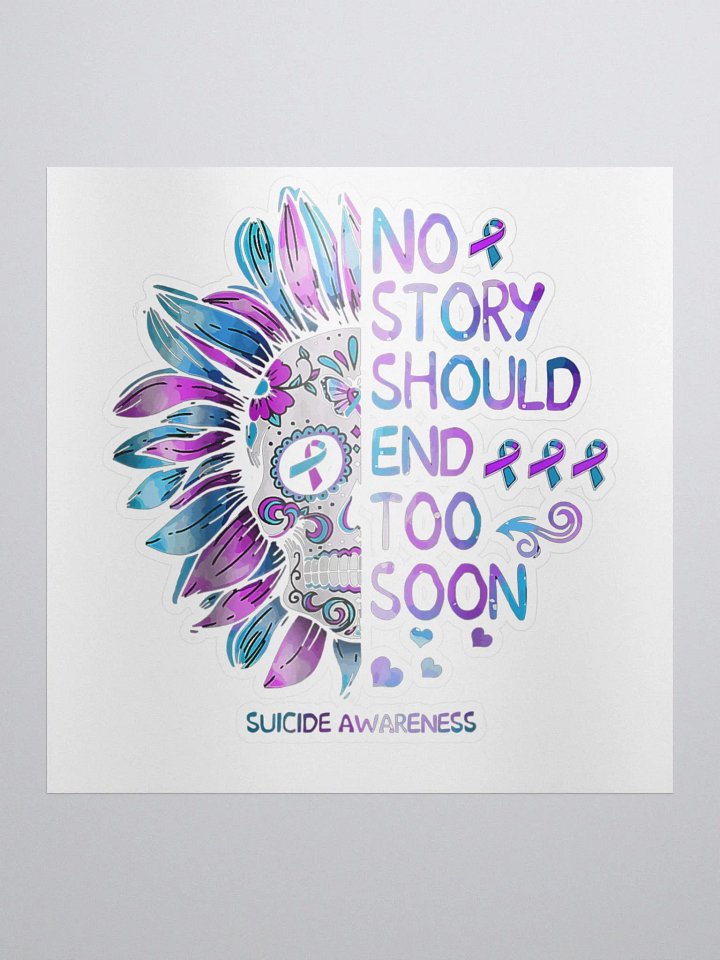 Suicide Awareness Kiss-Cut Sticker product image (1)