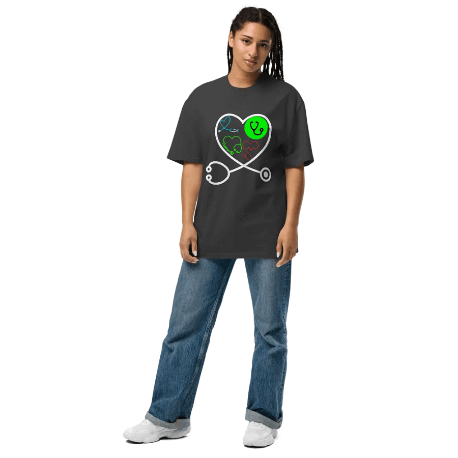 Heartbeat Harmony Stethoscope T-Shirt product image (9)