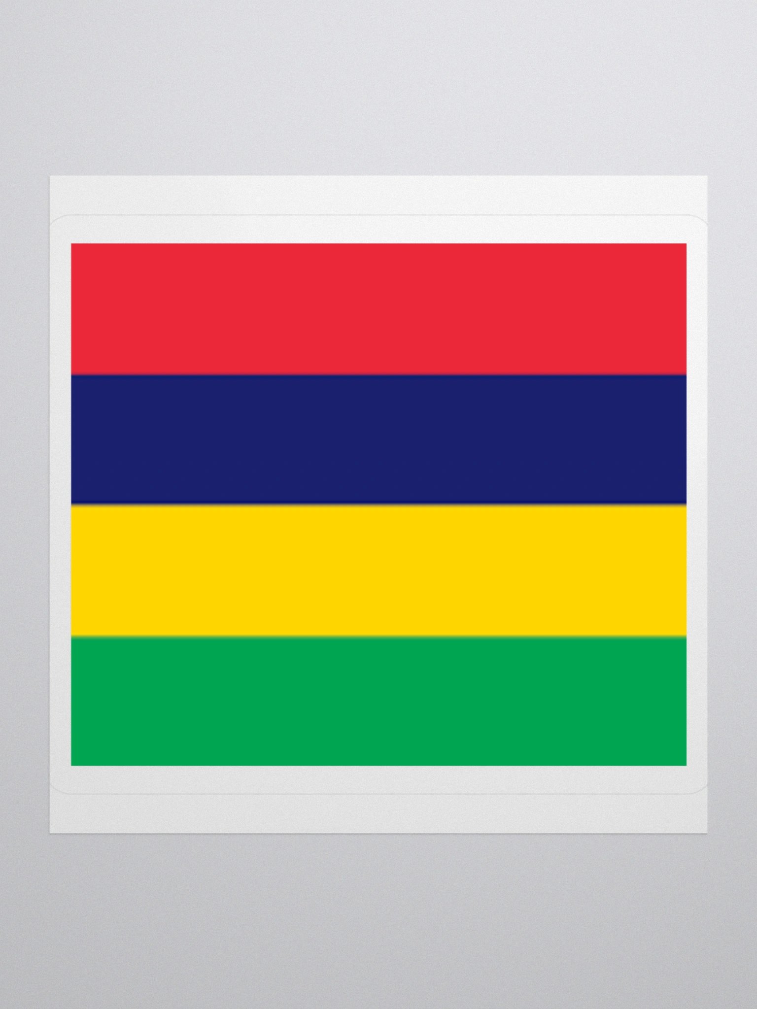 Exclusive Mauritius National Flag Vinyl Sticker - Premium Quality, Multiple Sizes product image (1)