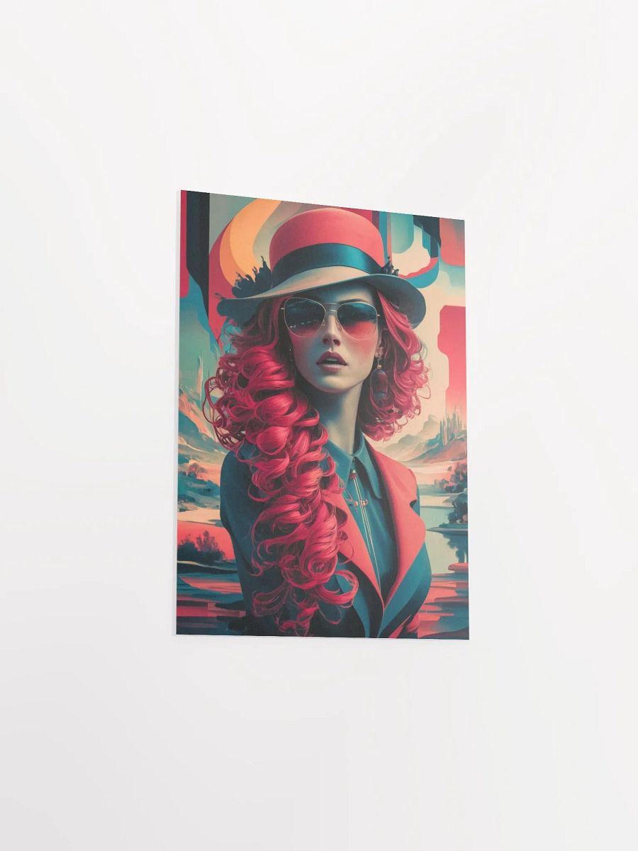 Abstract illustration of a Woman Poster - 4 product image (12)