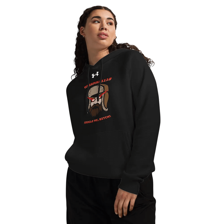 Merkman1118 GOOGLE ME BITCH Under armor hoodie product image (7)