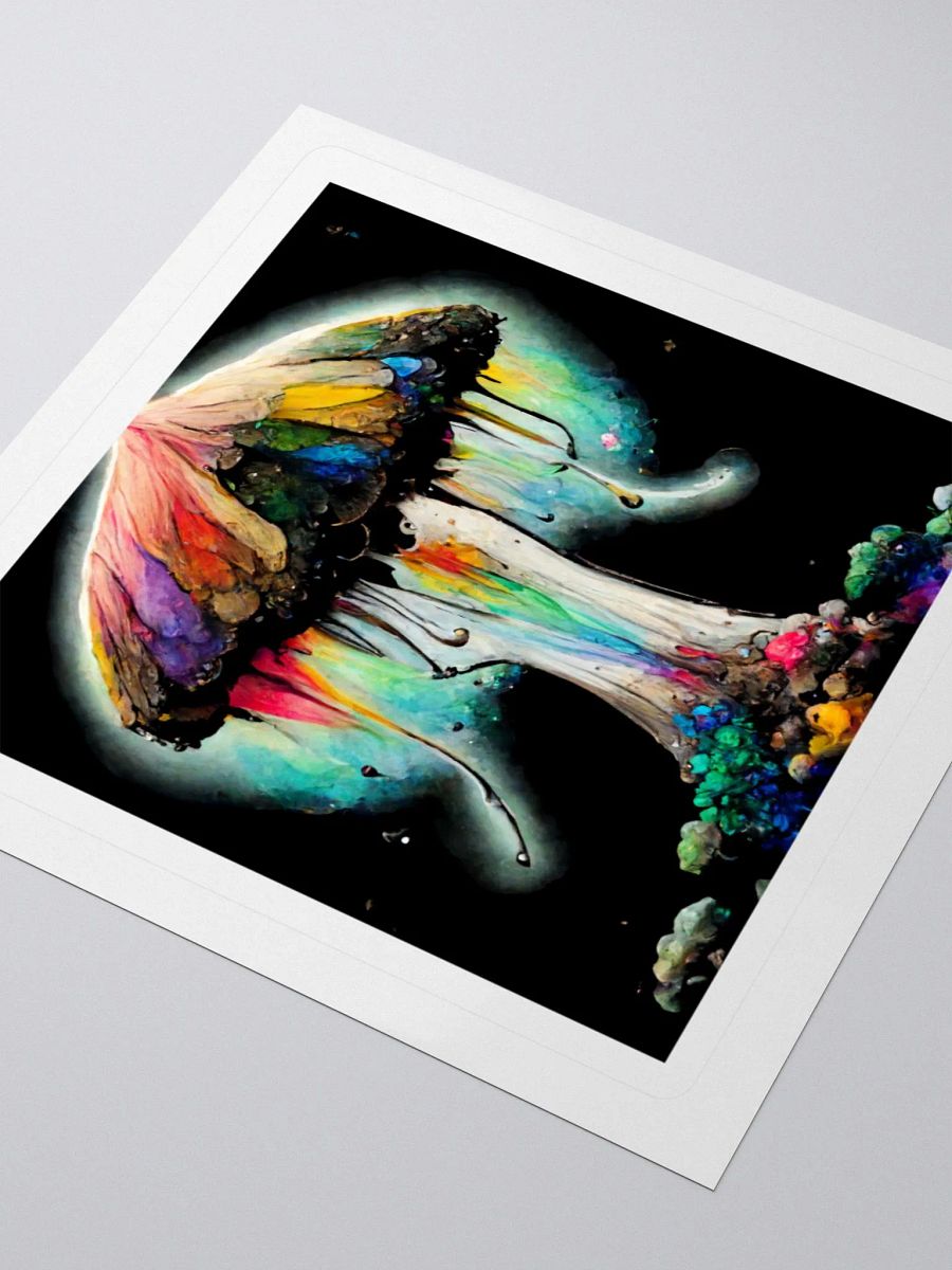 Psychedelic Mushroom Kiss Cut Stickers product image (7)
