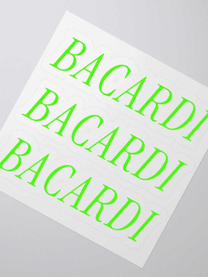 BACARDI STICKERS product image (2)