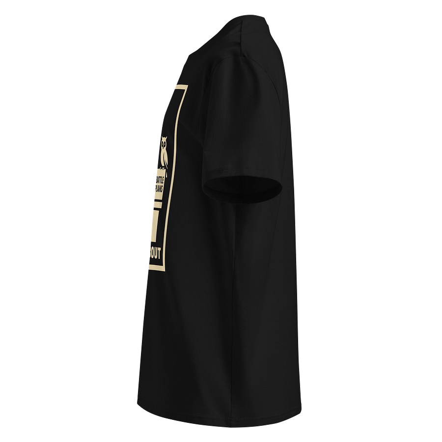 Ask Me About My Battle Plans (Dark Edition) - Unisex Organic Tee product image (4)