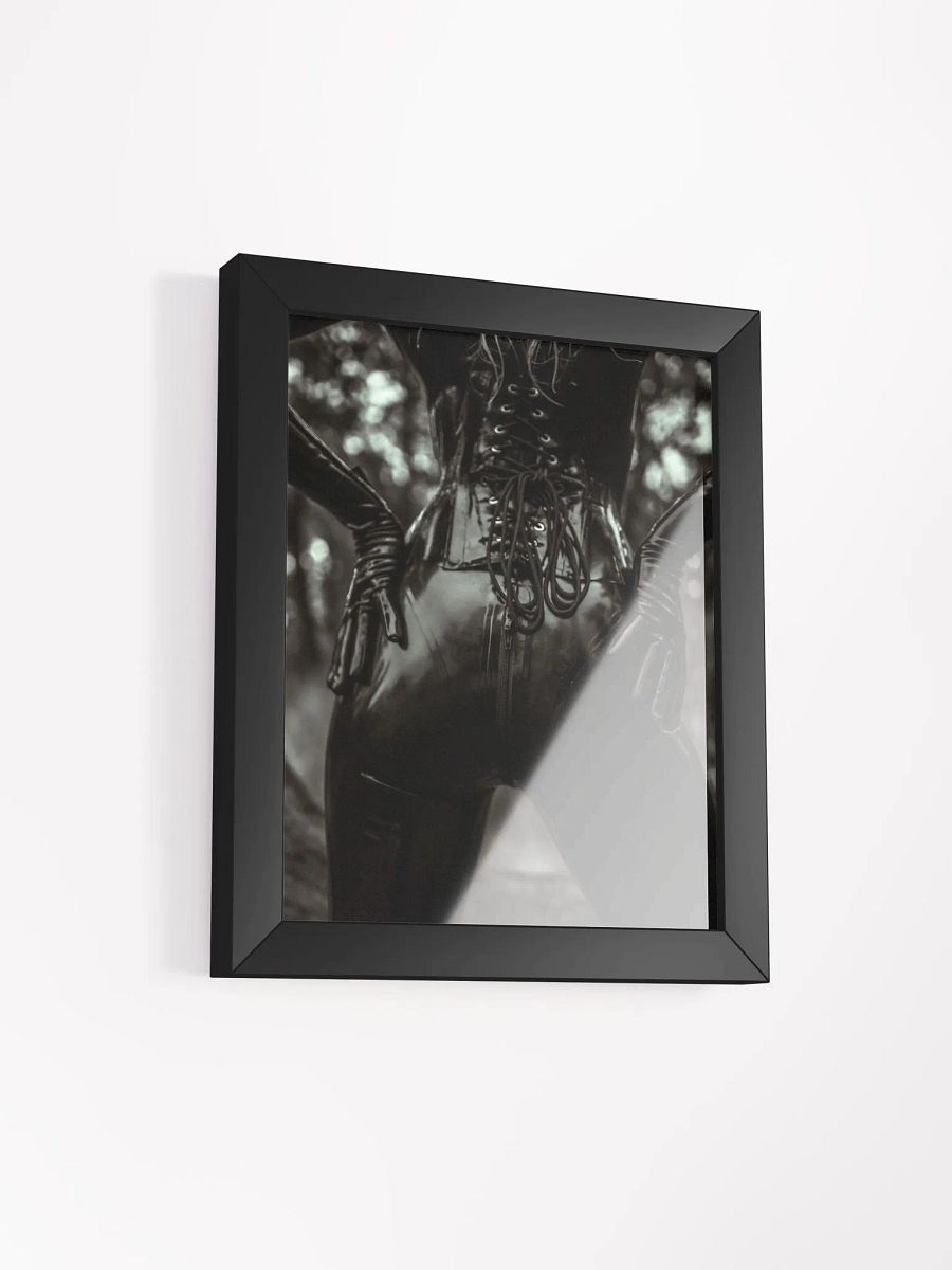 Latex Booty B/W Framed Print product image (2)