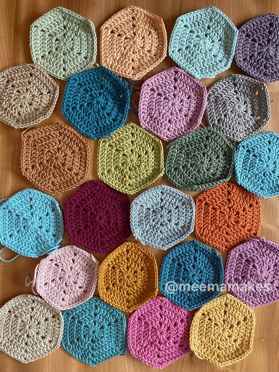Hexalong Blanket Pattern product image (3)