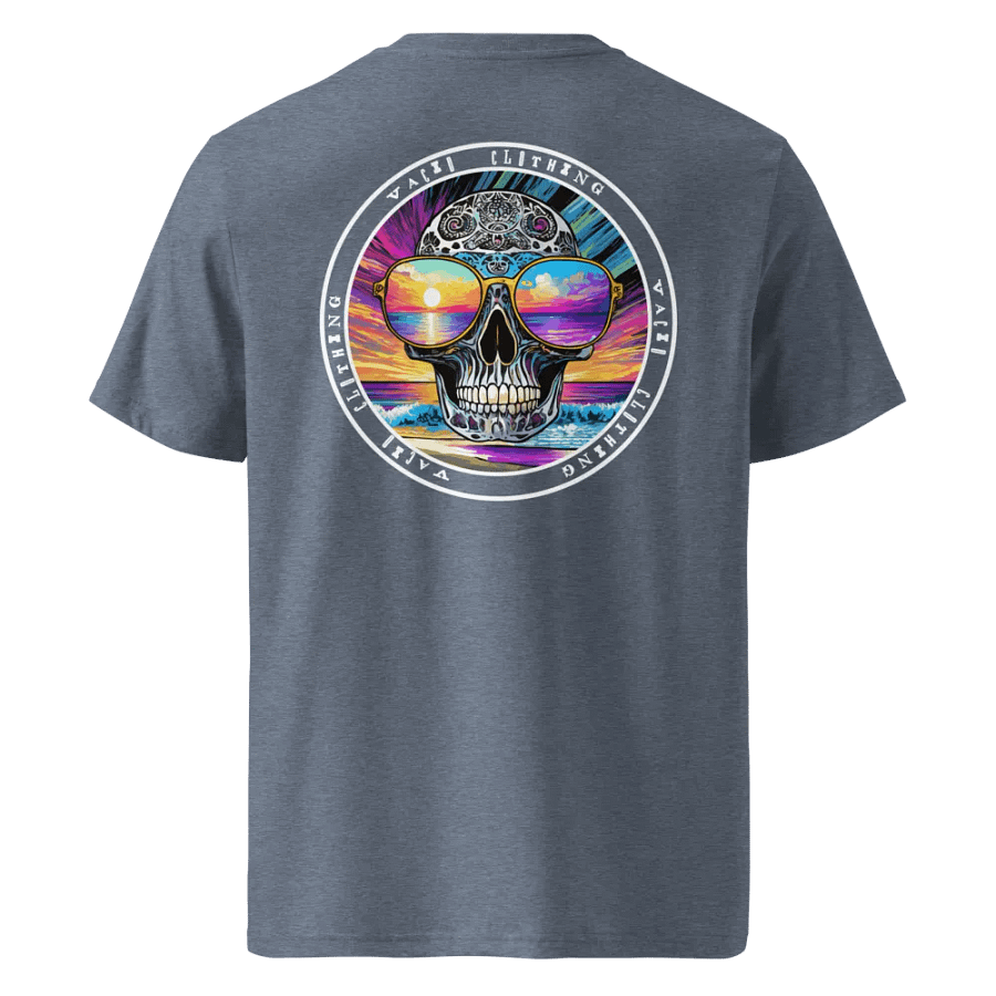 VACIO Sunset Mandala Skull T-Shirt product image (3)