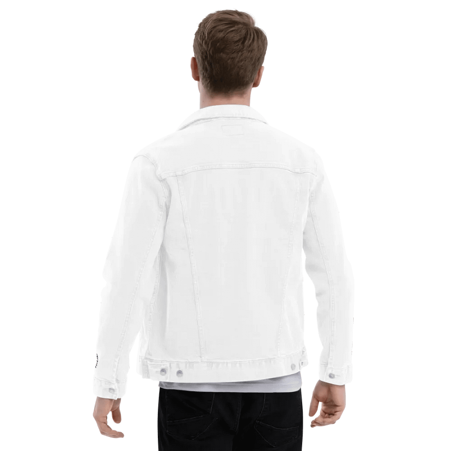 VastLaber Denim Jacket (White) product image (12)