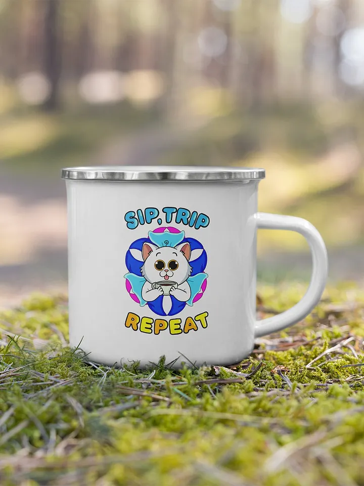 Sip, Trip, Repeat - Enamel Mug product image (1)