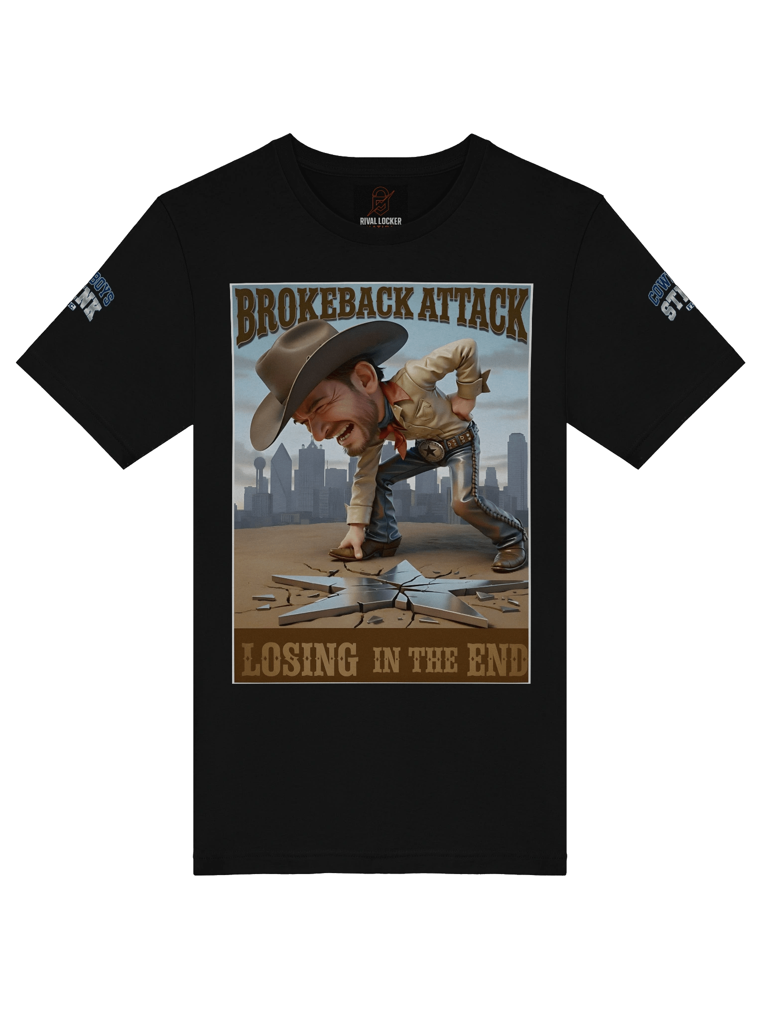 Brokeback Attack T-Shirt | Dallas | Football | Rivals Locker product image (5)
