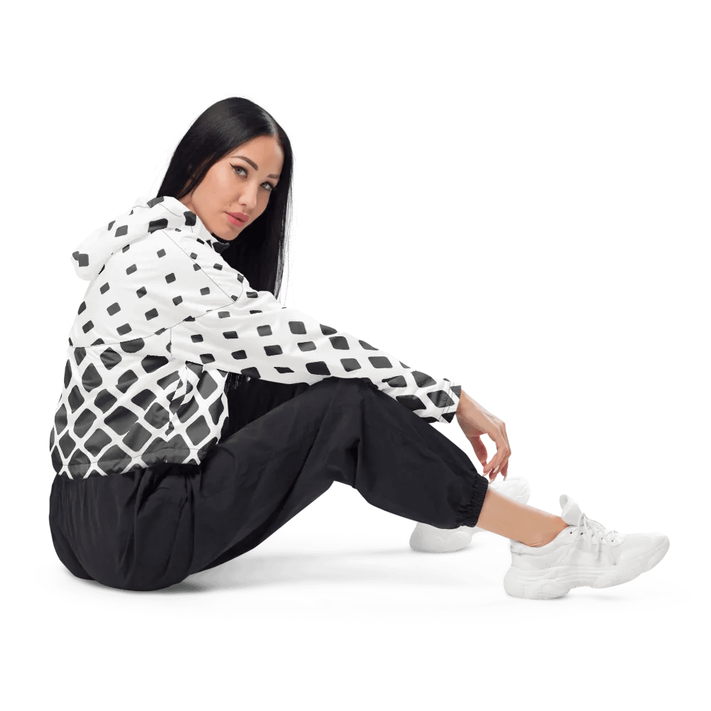 Diamond Dusk Cropped Windbreaker product image (4)