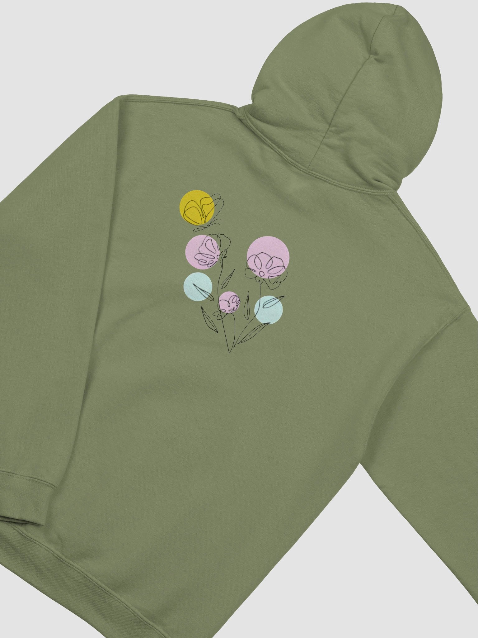Botanical Bubbles Tee Hoodie product image (20)
