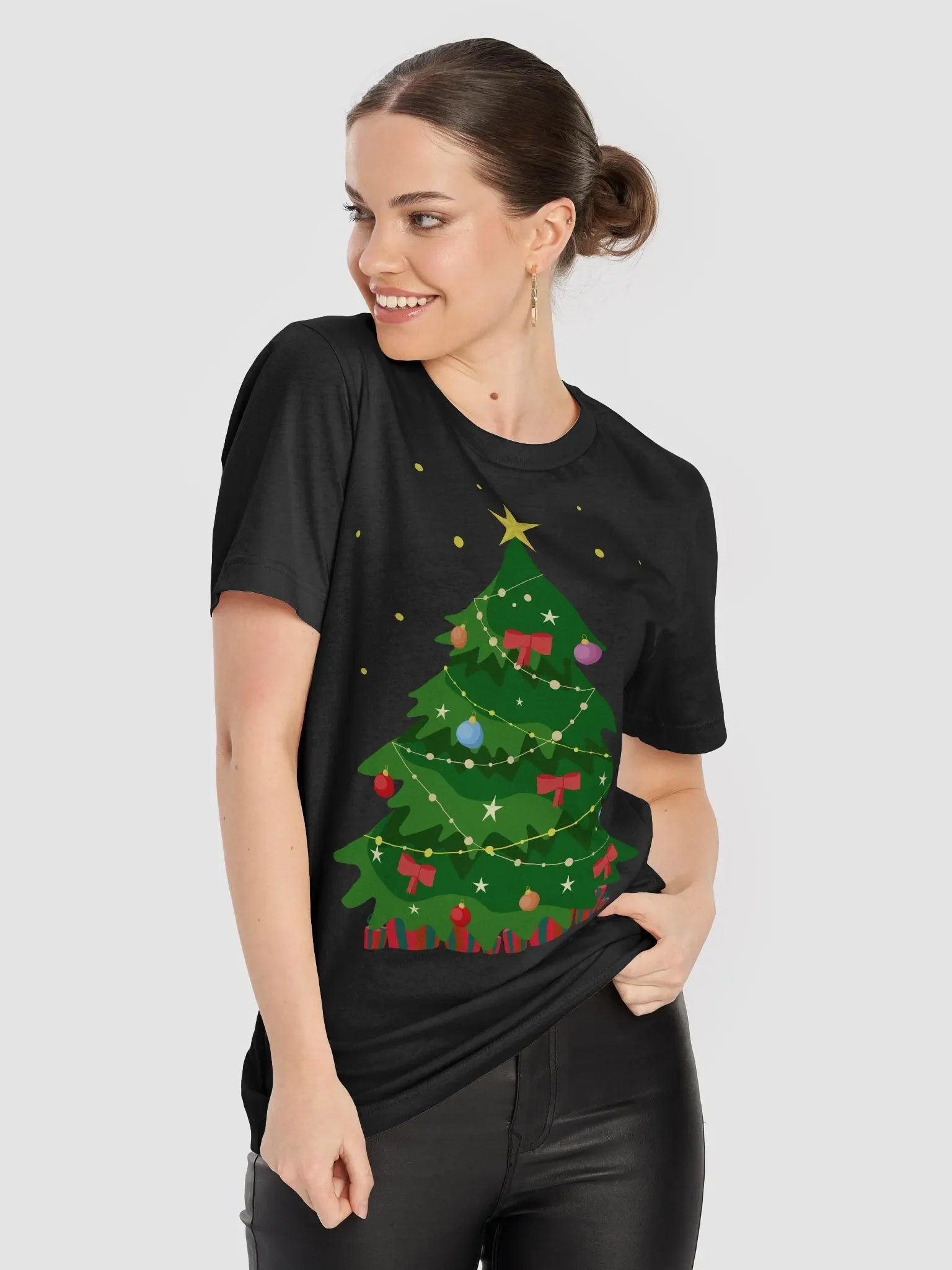 Festive Tree & Gifts T-Shirt product image (85)