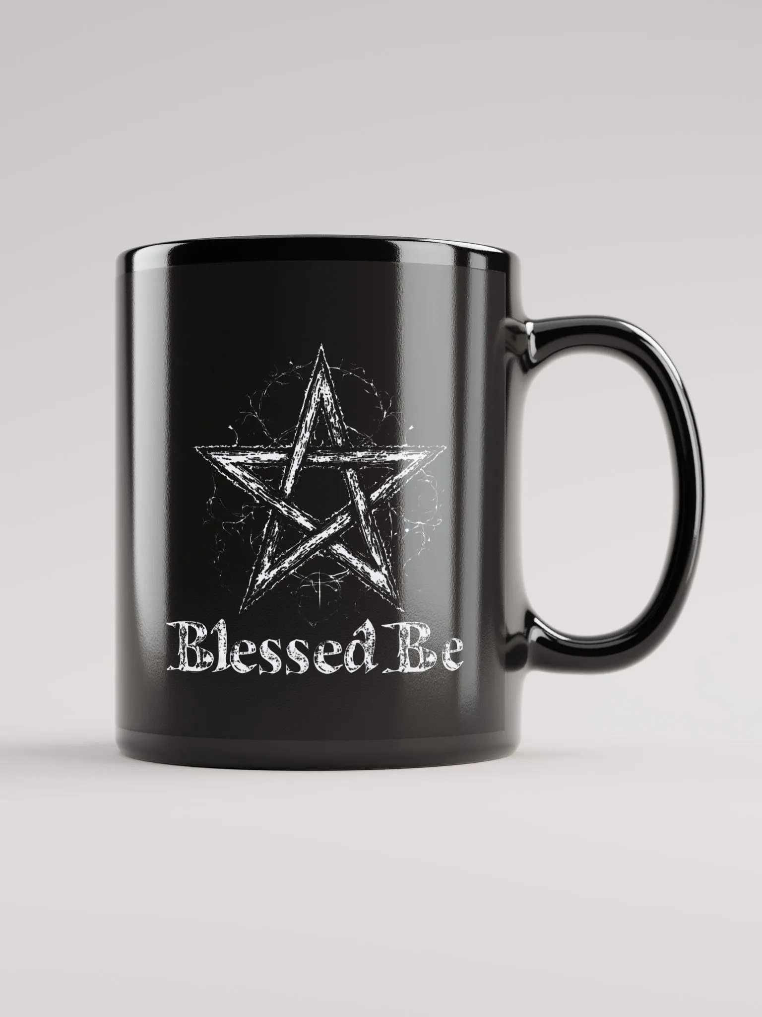 Blessed Be Pentagram Mug product image (1)