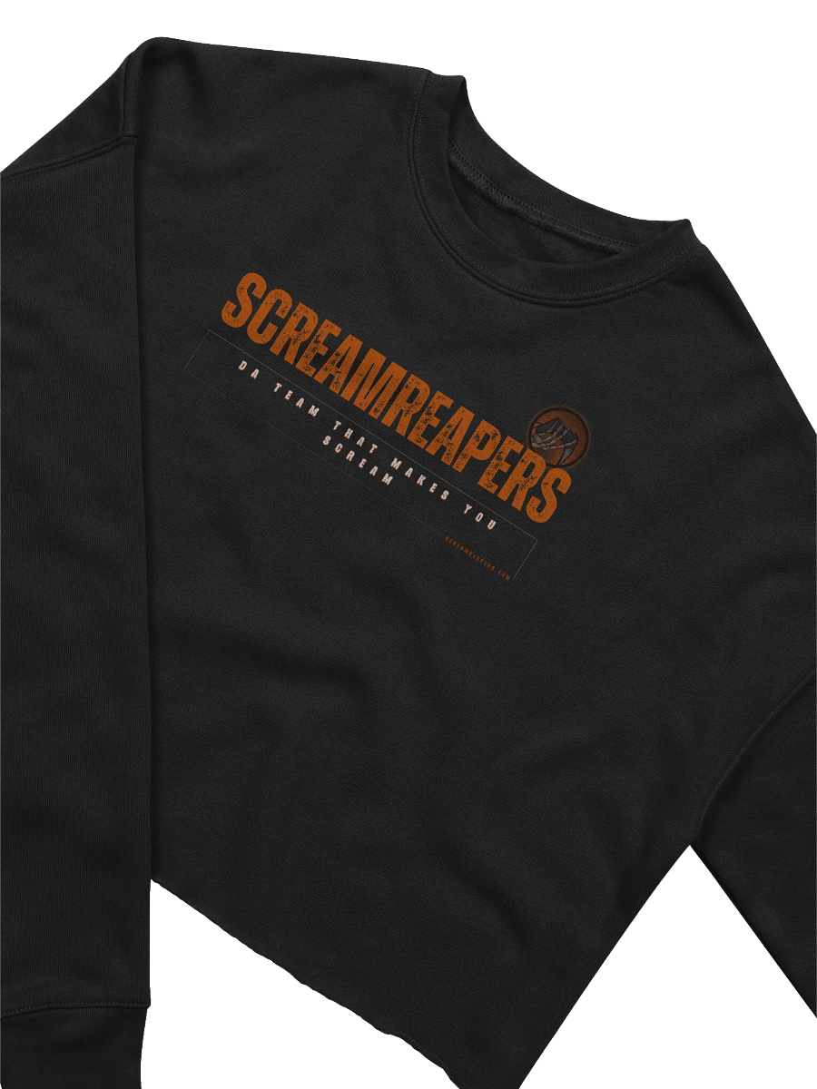 Official Scream Reaper Crop Top Sweatshirt product image (3)