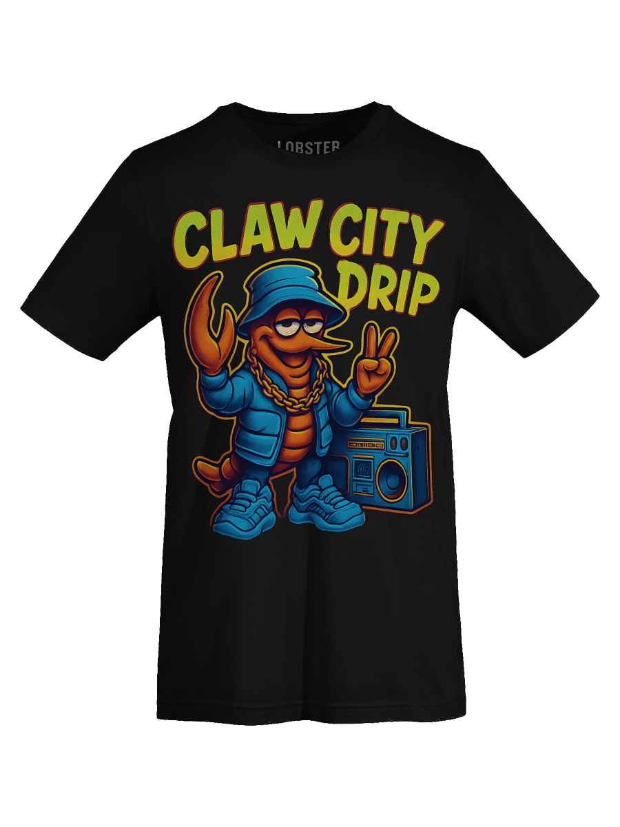 Claw City Drip T-Shirt | Streetwear Lobster Graphic Tee product image (7)