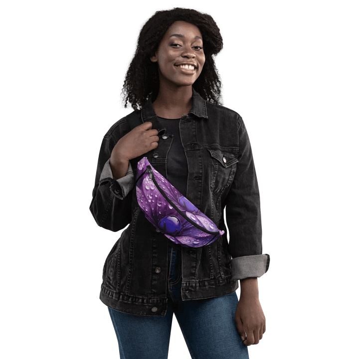 Phoenix Fire Lavender Flower Fanny Pack product image (2)