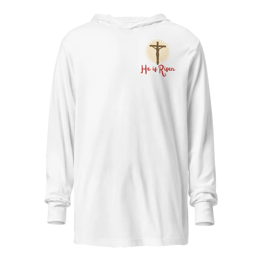 Radiant Resurrection Hooded Long Sleeve product image (1)