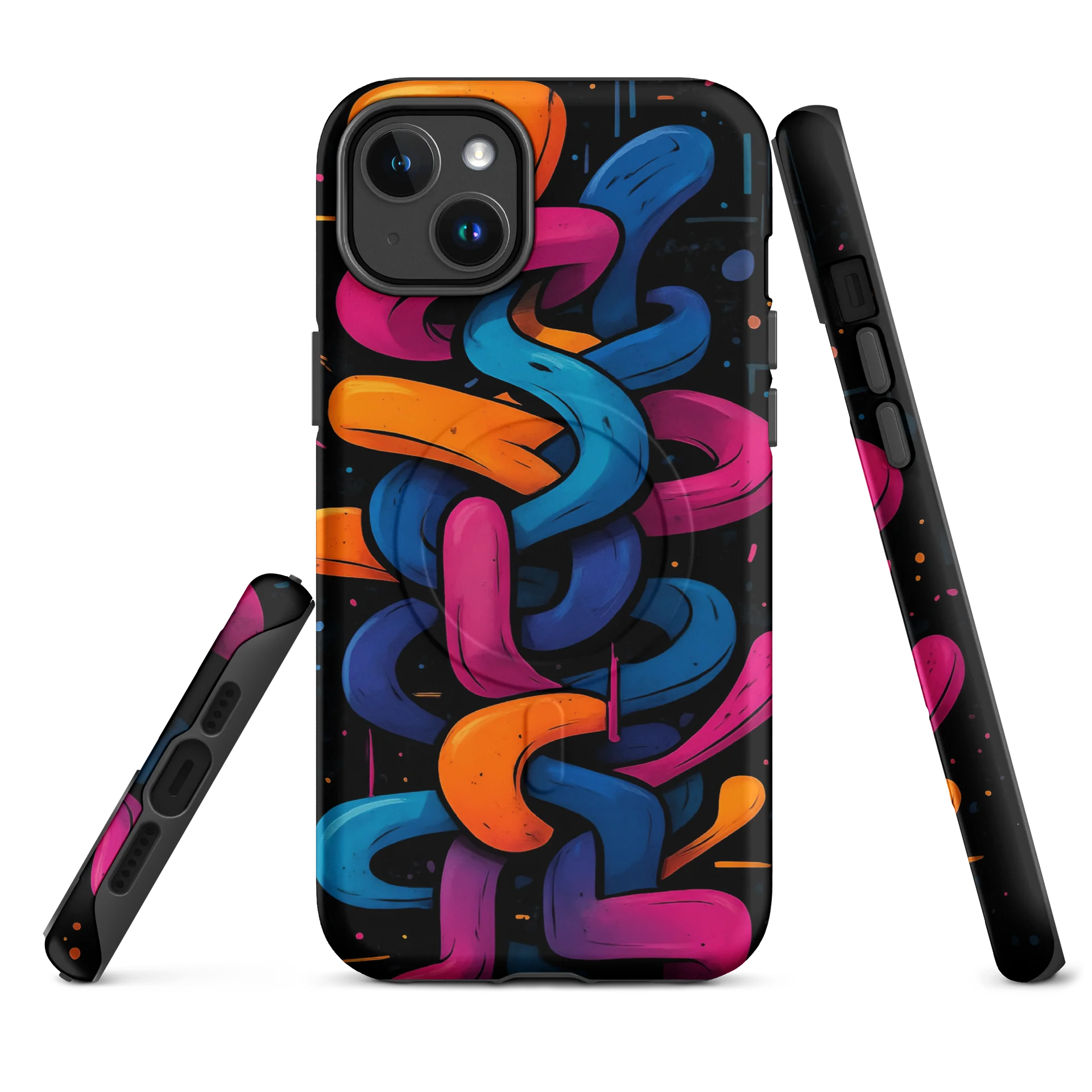 Vibrant Interlock iPhone Case product image (1)