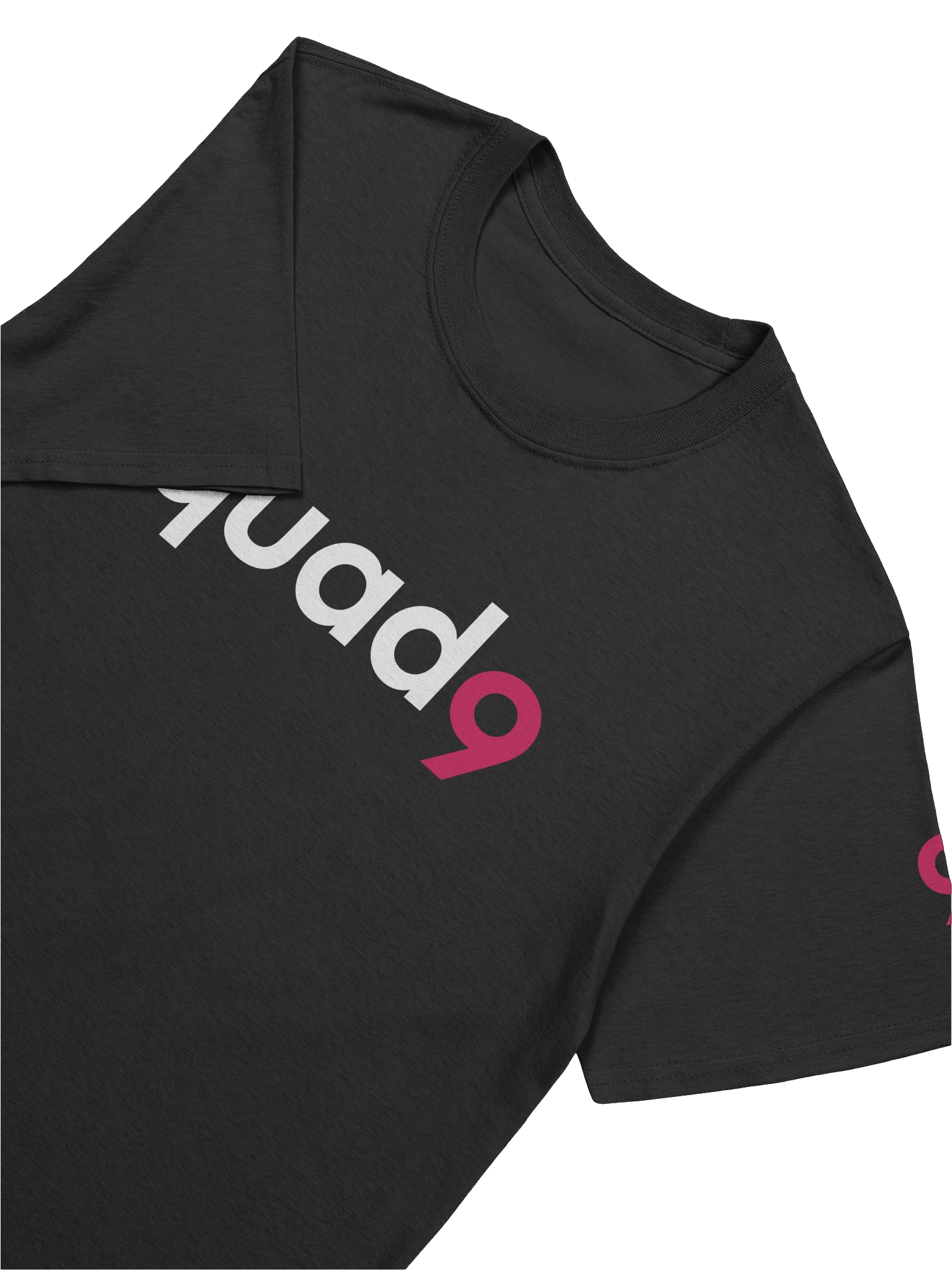 Quad9 White Logo T-Shirt product image (7)