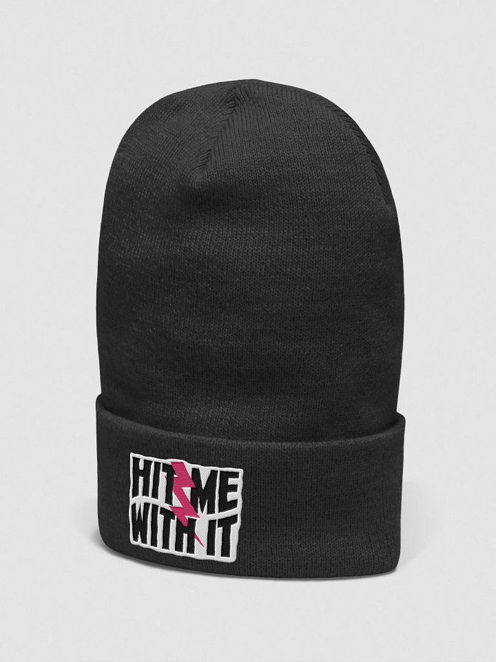 'Hit Me With It' beanie product image (2)