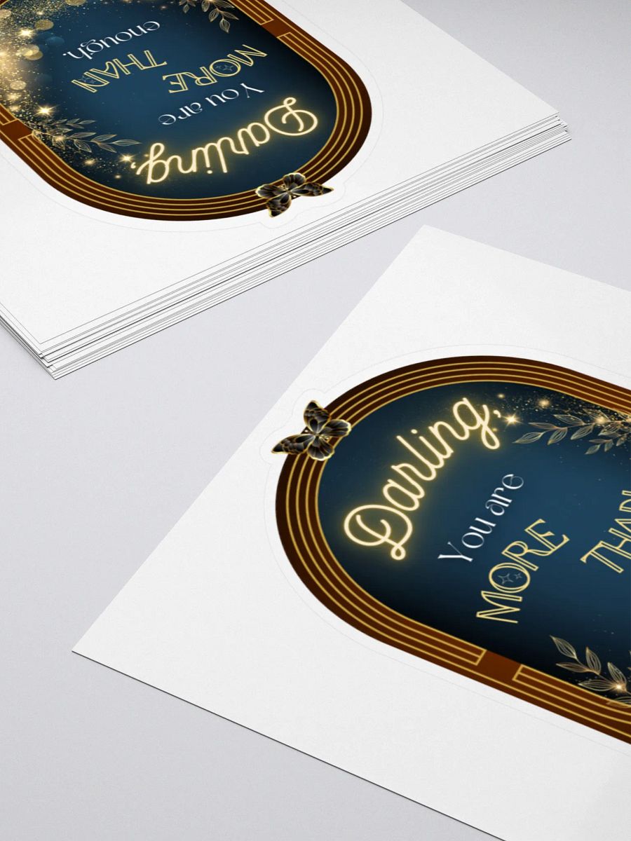 More Than Enough (Sticker) product image (4)
