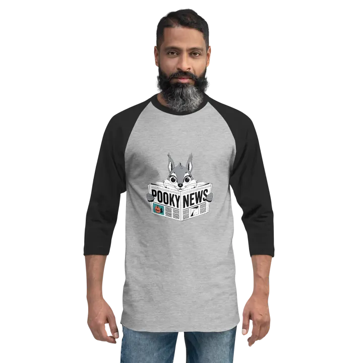 Pooky's Curious Newsprint Tee product image (2)