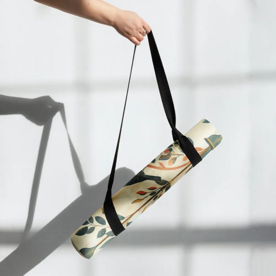 Cute Birds Yoga Mat by Treasure Pie product image (8)