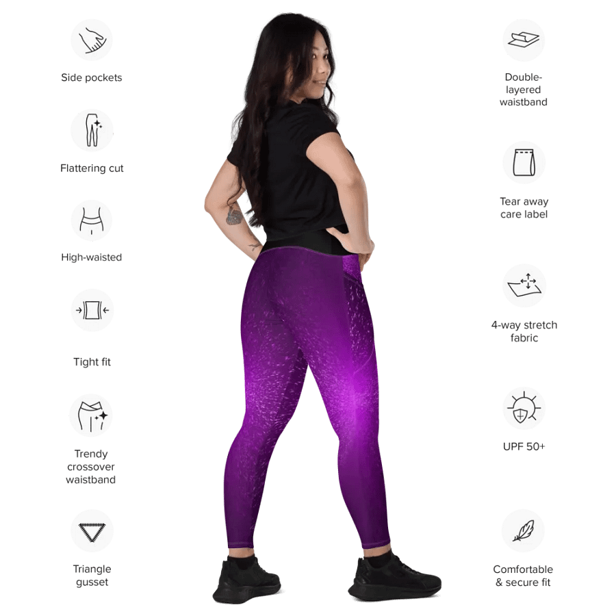 Radiant Burst Crossover Leggings product image (7)
