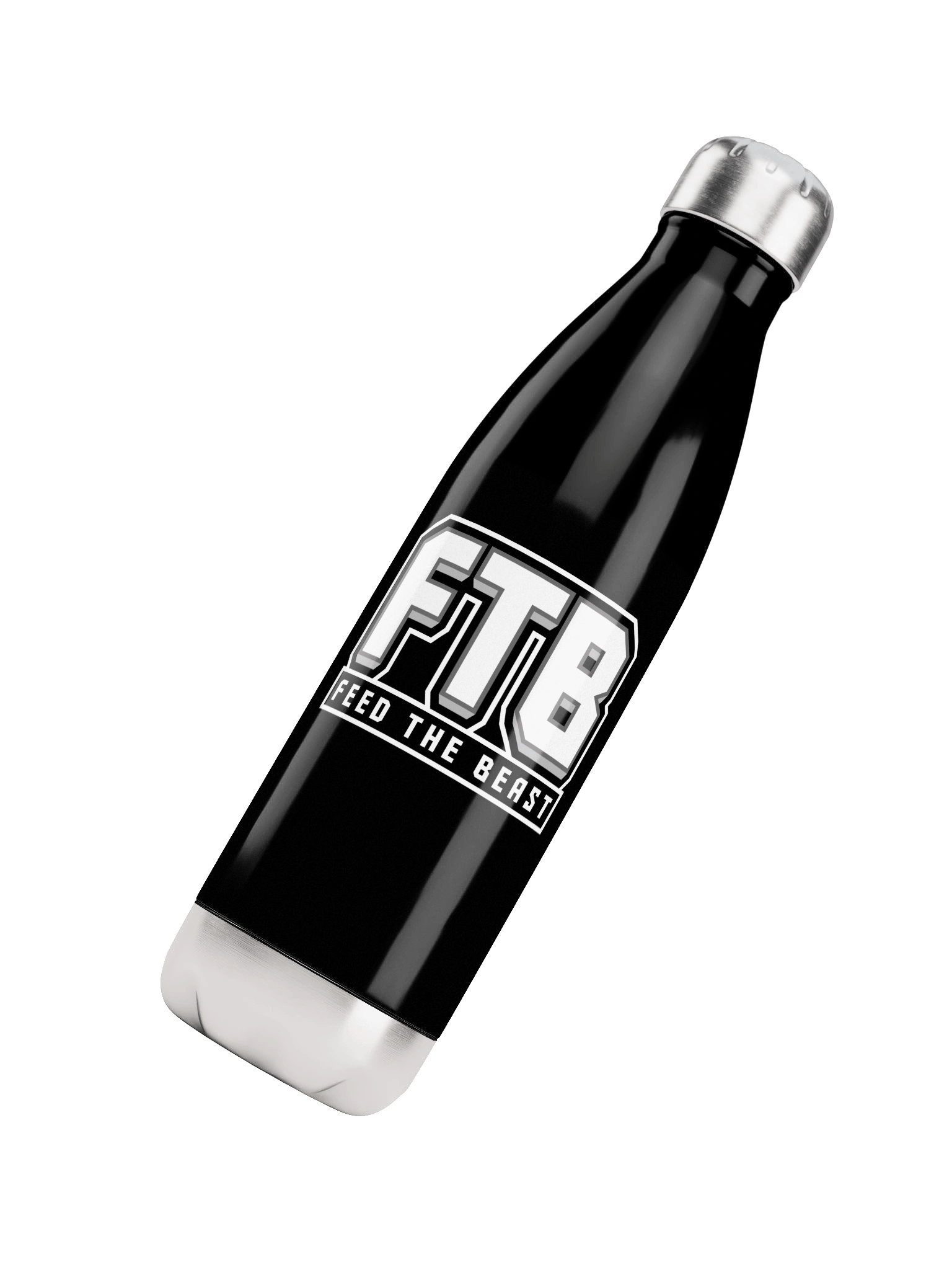 FTB Water Bottle: Monochrome product image (4)