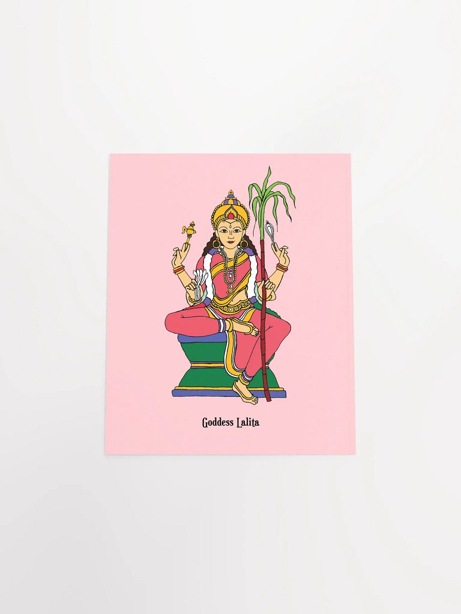 Goddess Lalita 8x10 Print product image (4)