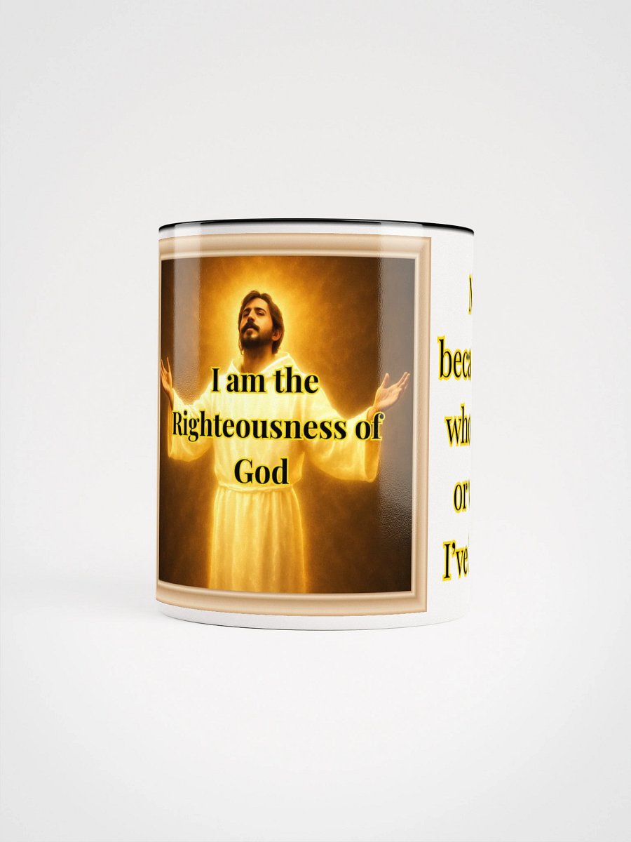 I am the Righteousness of God (Male) 2-Tone Ceramic Mug product image (5)
