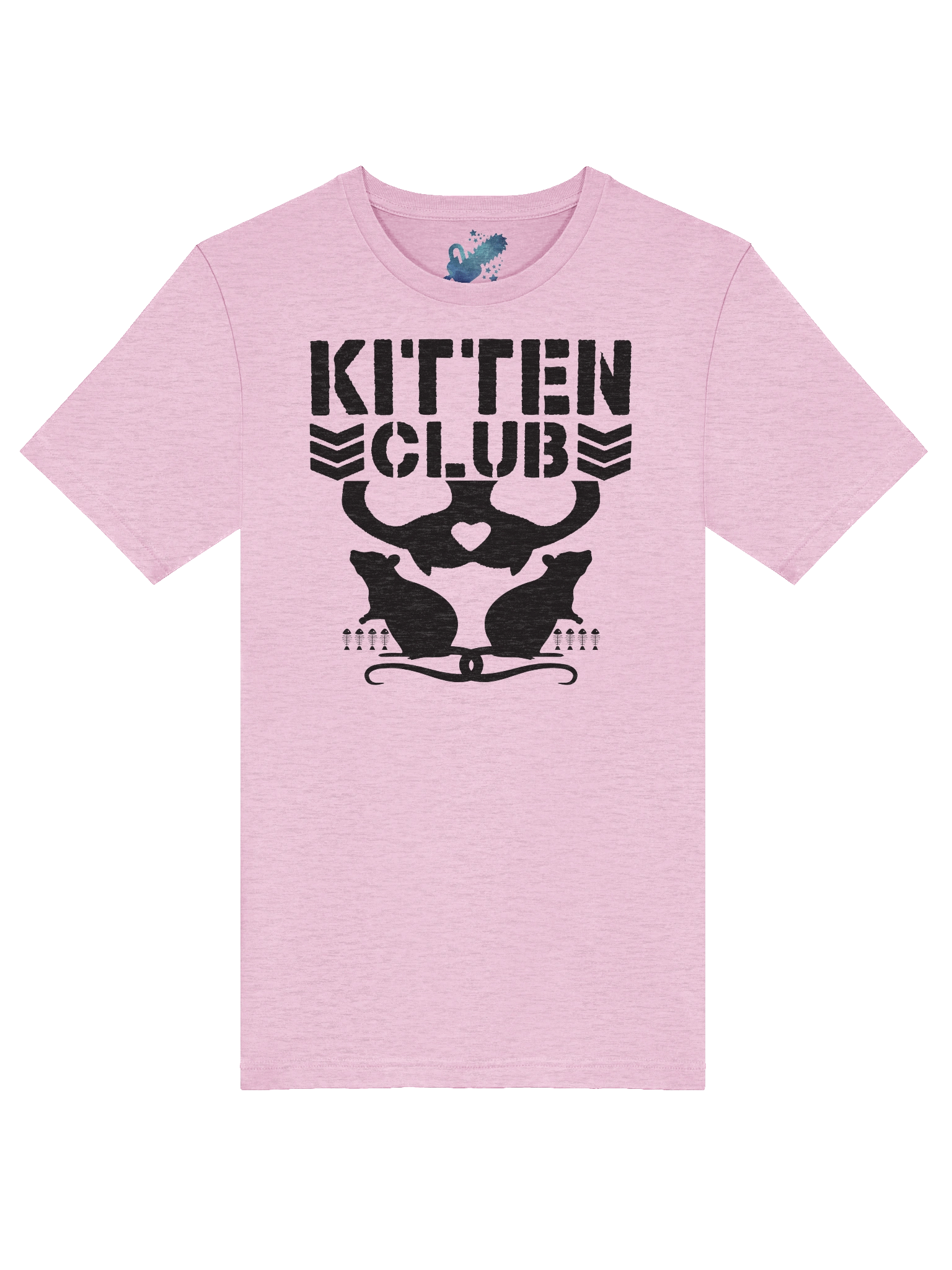 KITTEN CLUB Tee (BLK ver.) product image (4)
