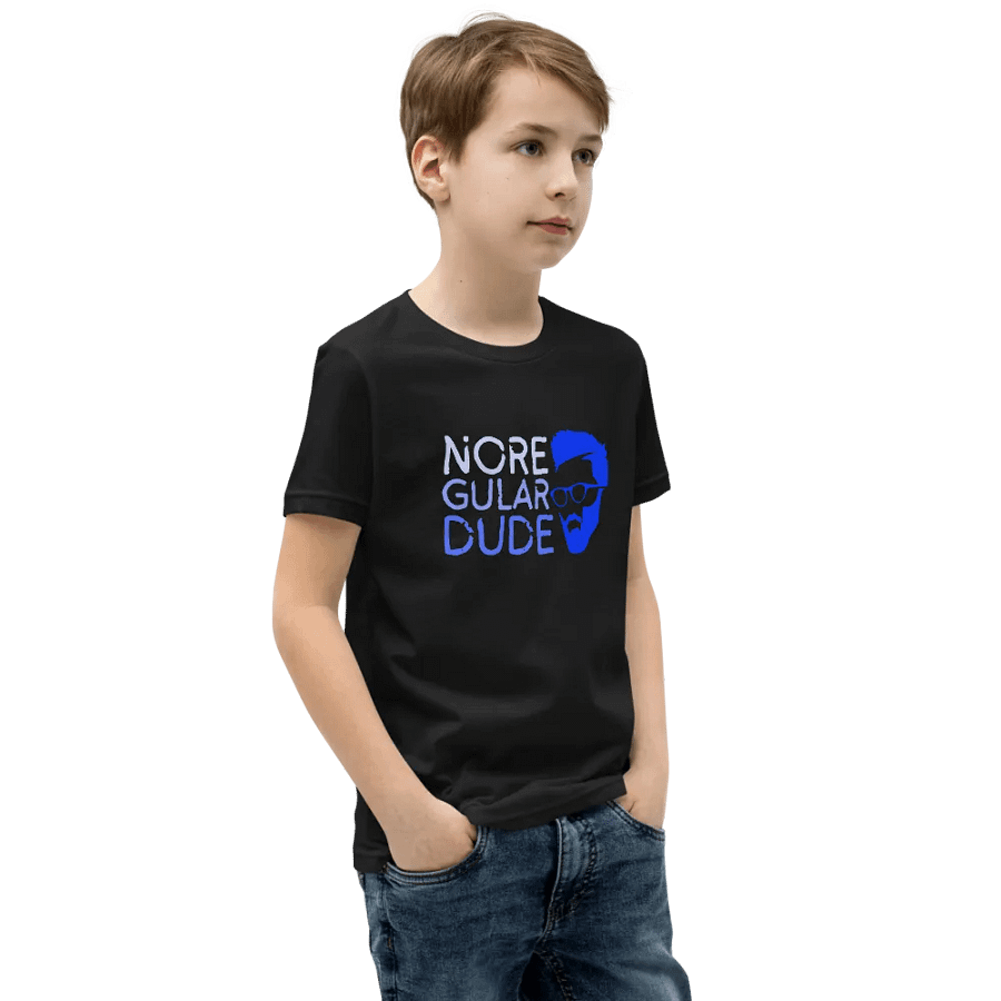 Unique Youth Tee: NO REGULAR DUDE product image (4)