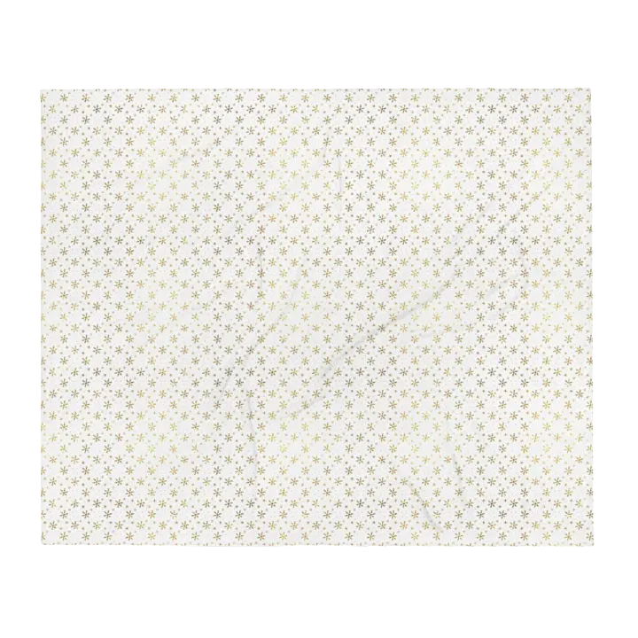 Golden Snowflake Blanket product image (1)