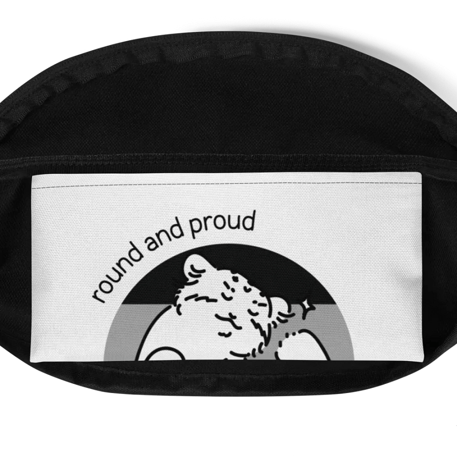 Round and Proud Manul Asexual Version - Fanny Pack product image (4)