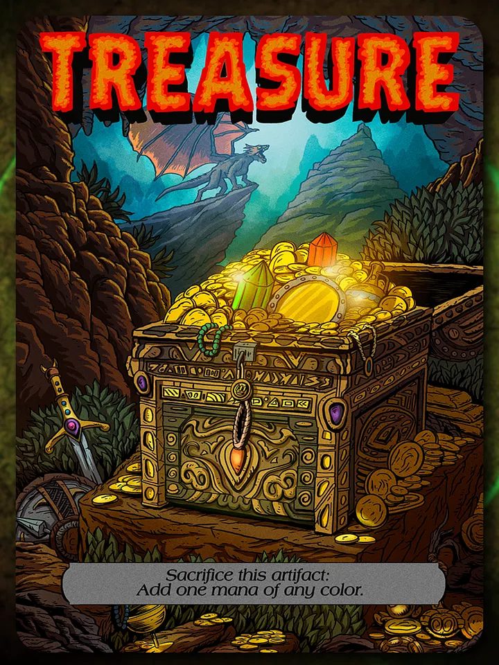 Treasure Full Art Token product image (1)