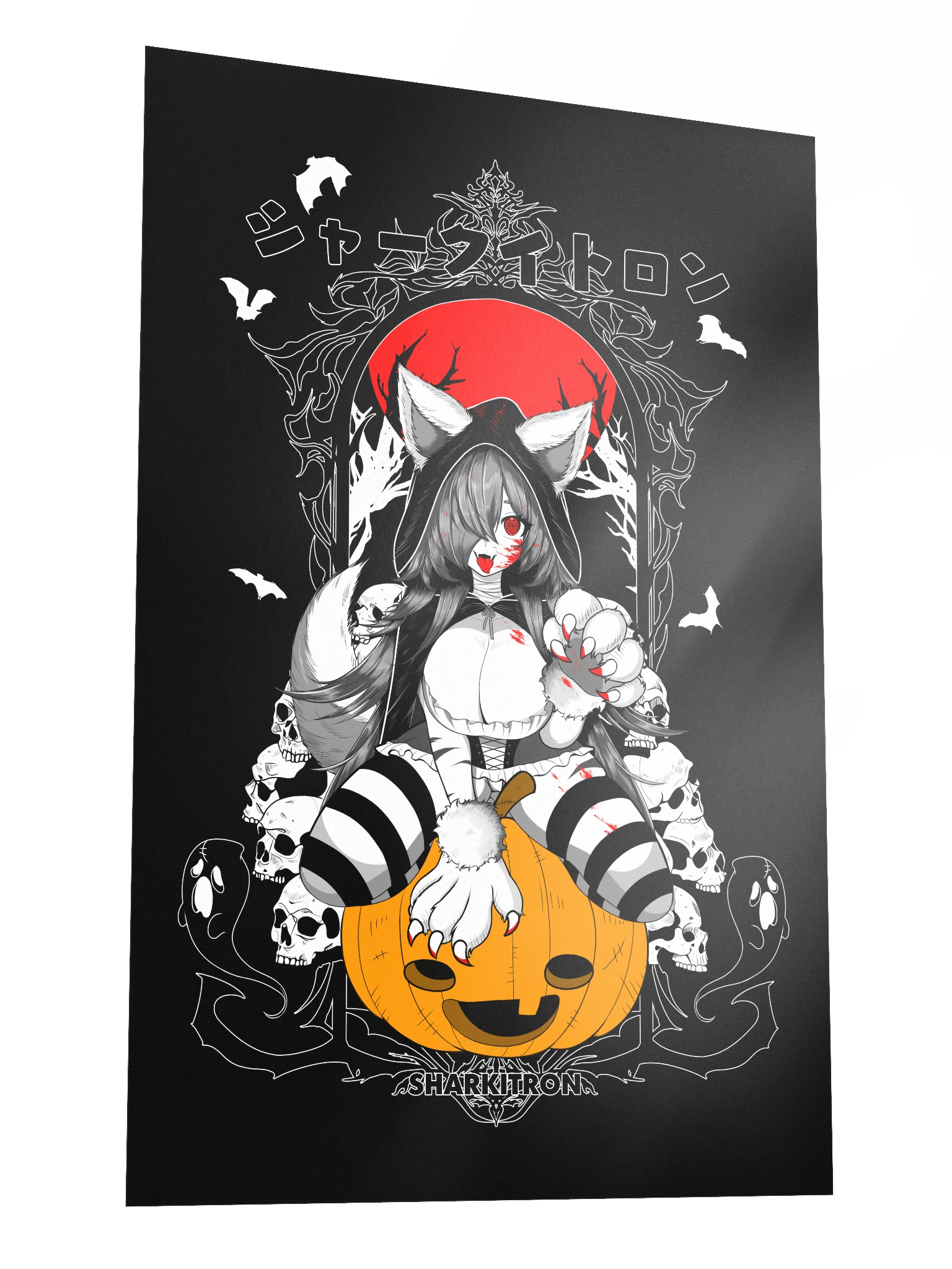 Sharky Halloween Poster product image (1)