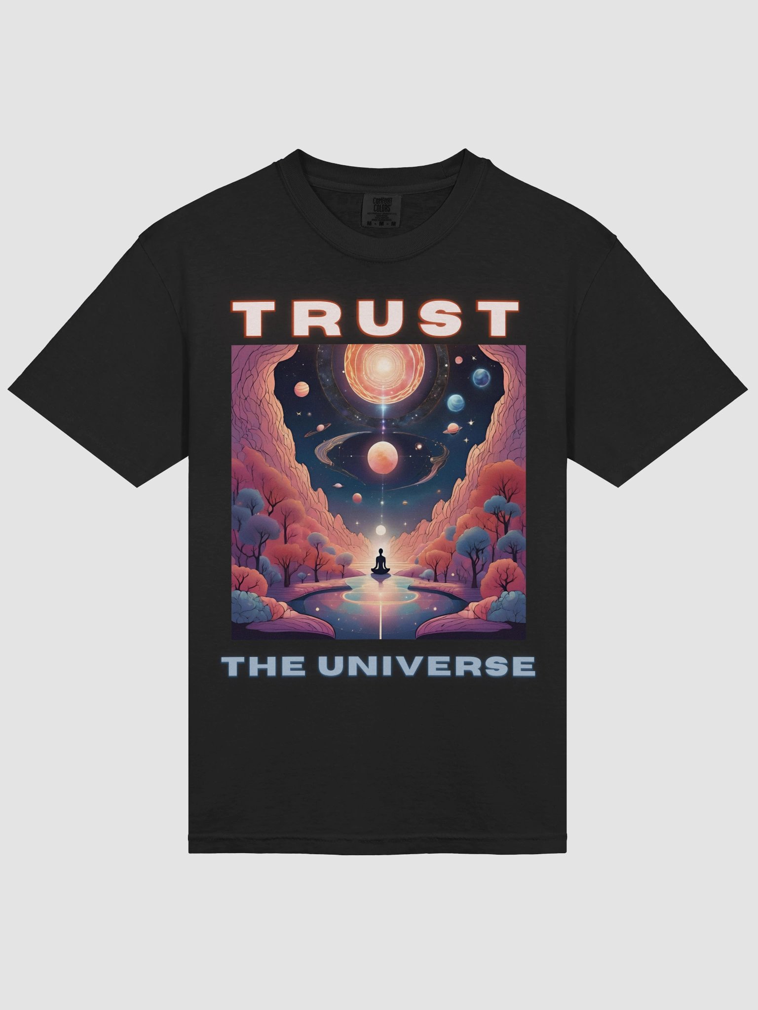 Trust the Universe Meditation T-Shirt product image (25)