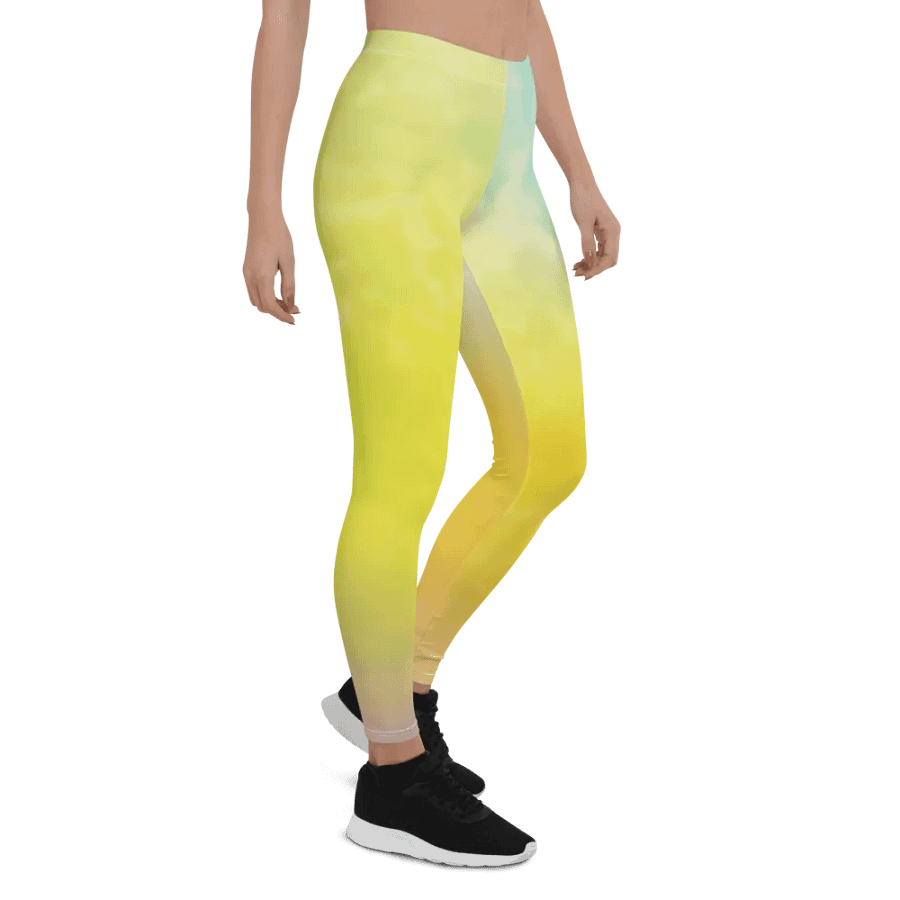Blur cloud rainbow Design Legging - V9 product image (7)