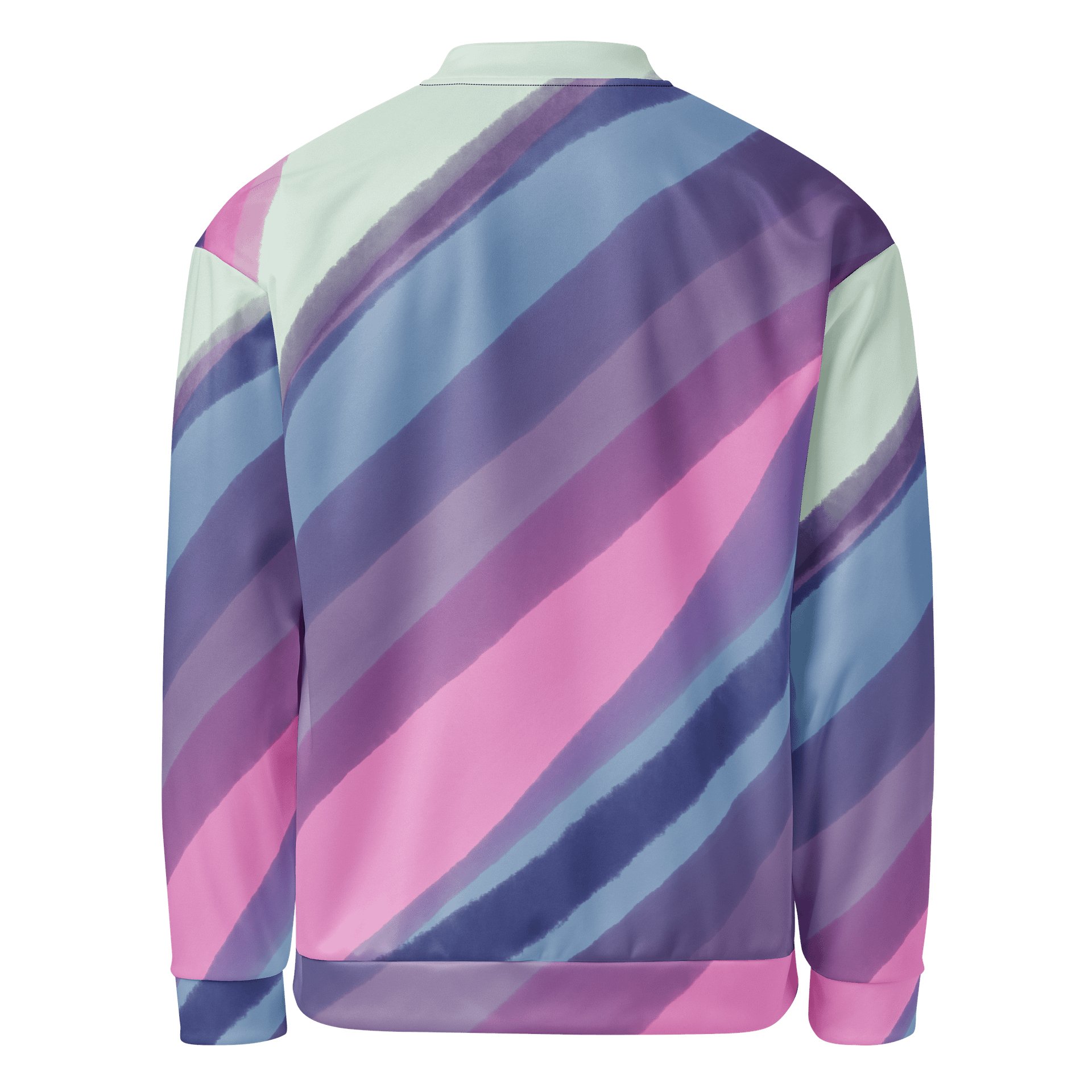 Bomber Jacket-Dual Gaze: Feline Reflections product image (2)