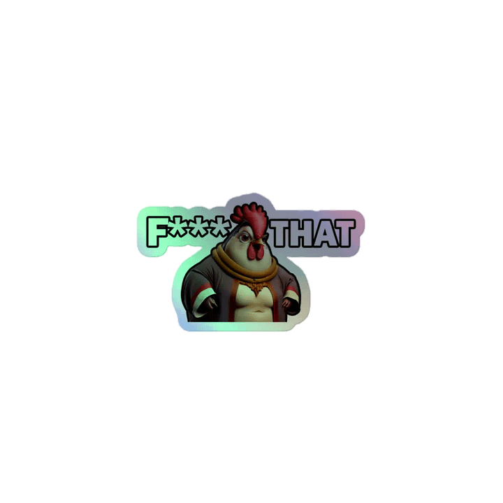 F THAT...rooster STICKERSHEET product image (1)