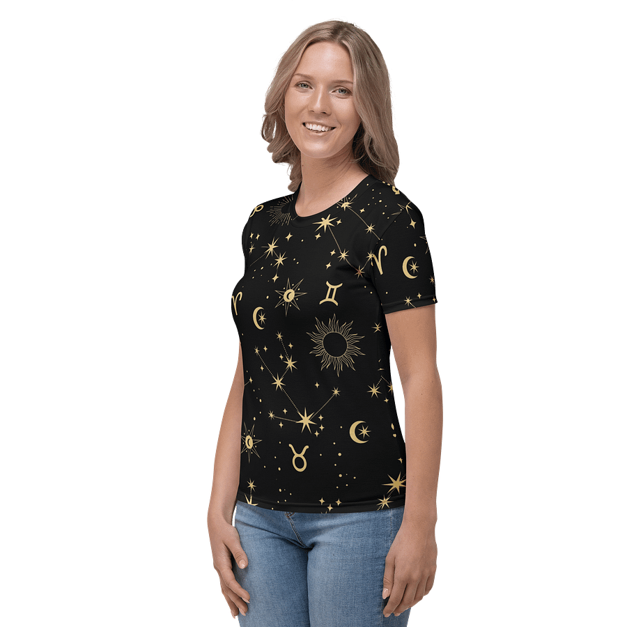Cosmic Zodiac Dreams Women's T-Shirt product image (3)