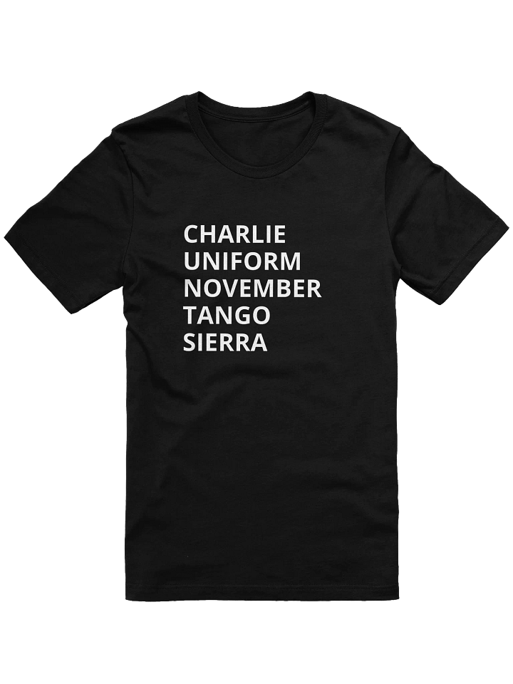 Spelling It Out Tee (Dark) product image (1)