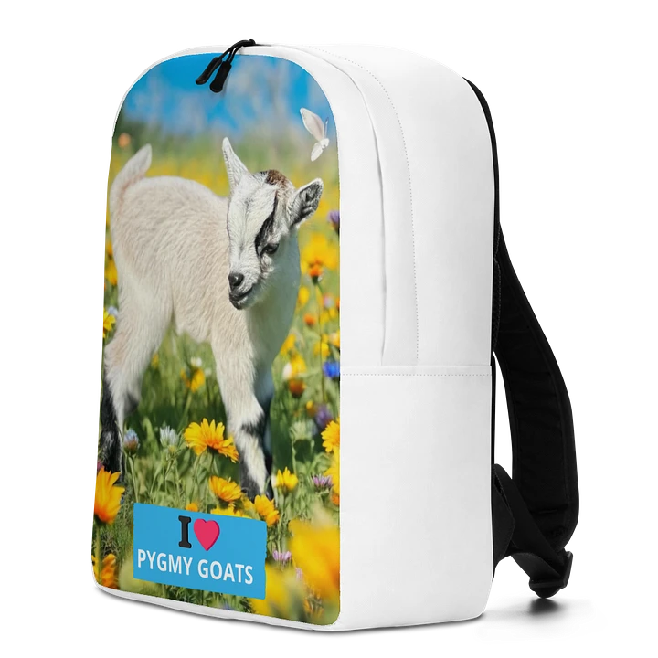 I LOVE PYGMY GOATS BACKPACK product image (2)