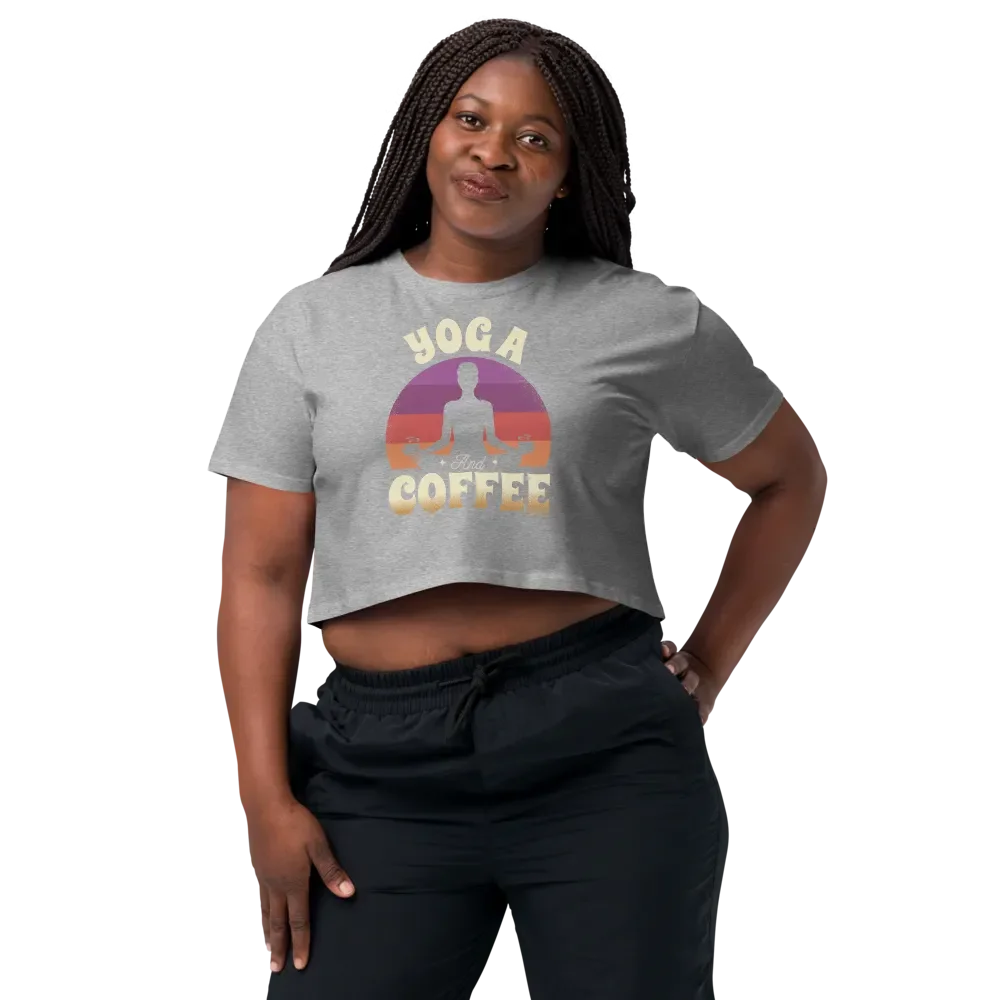 Coffee Yoga Crop Top product image (2)