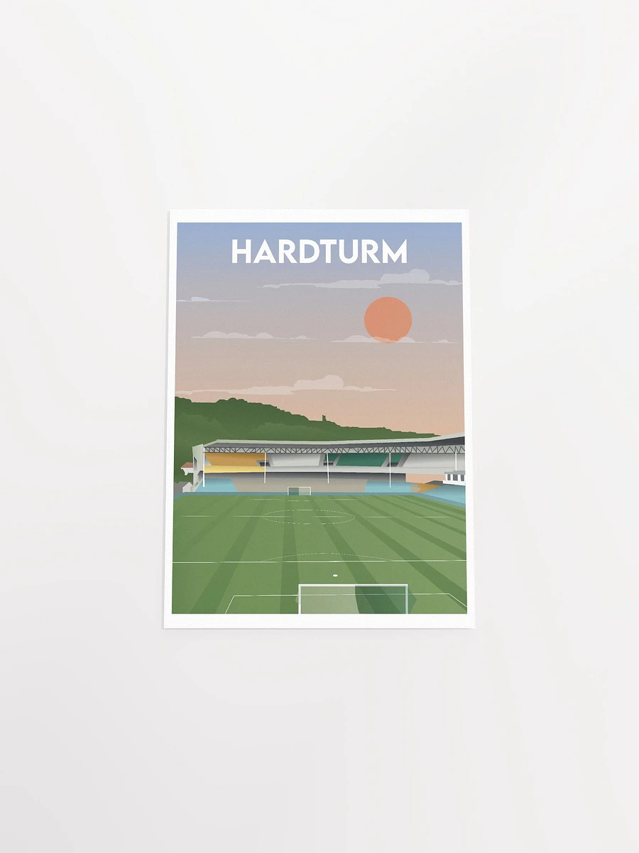 Hardturm Stadium Design Poster product image (4)